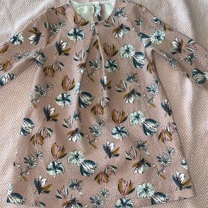 Zara Pink Floral Dress